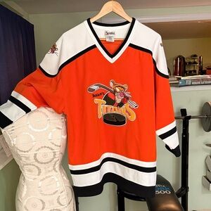 Tigger, Disney Hockey Jersey, Orange and White